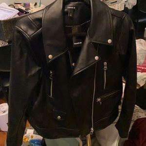 Torrid faux leather jacket NWT